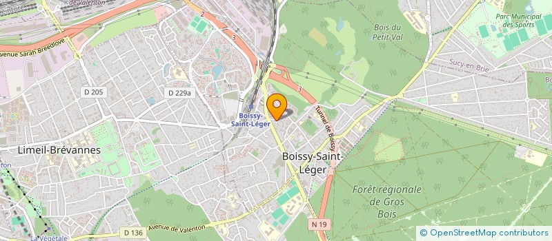localisation de l'entreprise MADAME PASCALE ISEL à BOISSY-SAINT-LEGER