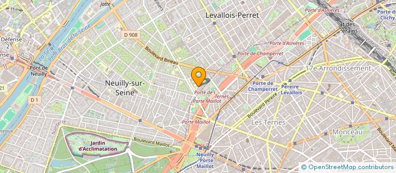 localisation de l'entreprise MADAME PASCALE JAOUL à NEUILLY-SUR-SEINE