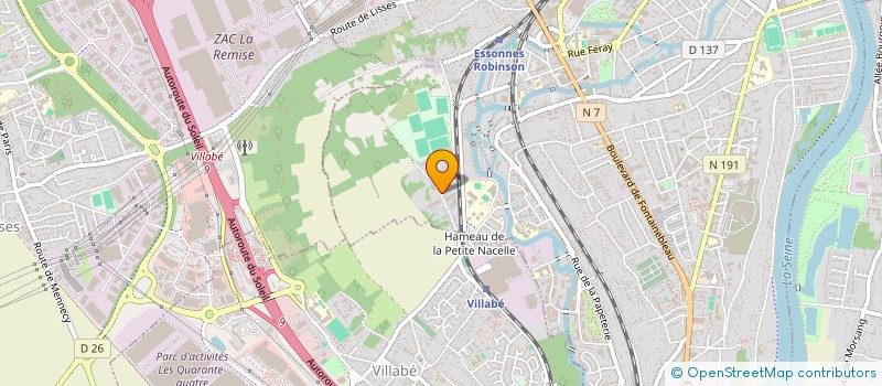 localisation de l'entreprise MADAME PASCALE JAULIN à CORBEIL-ESSONNES
