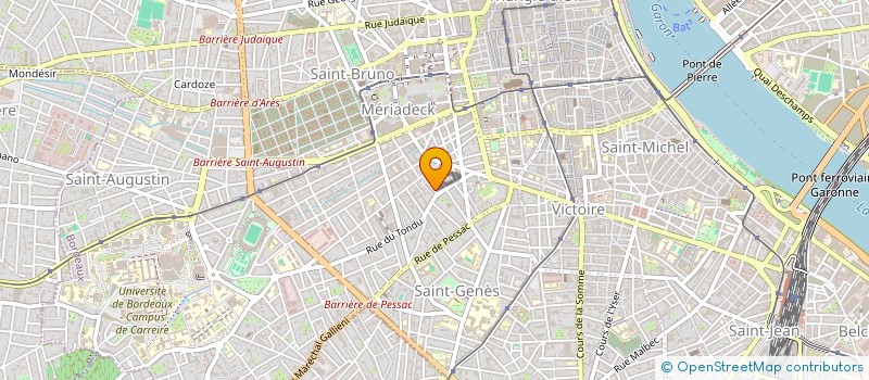 localisation de l'entreprise MADAME PASCALE JAUNET à BORDEAUX