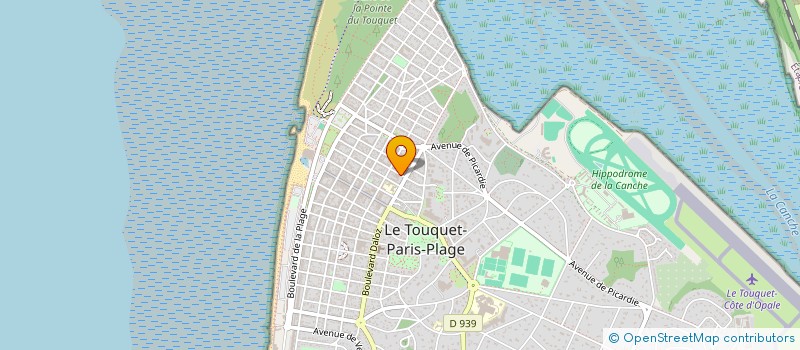 localisation de l'entreprise MADAME PASCALE JOLY à LE TOUQUET-PARIS-PLAGE