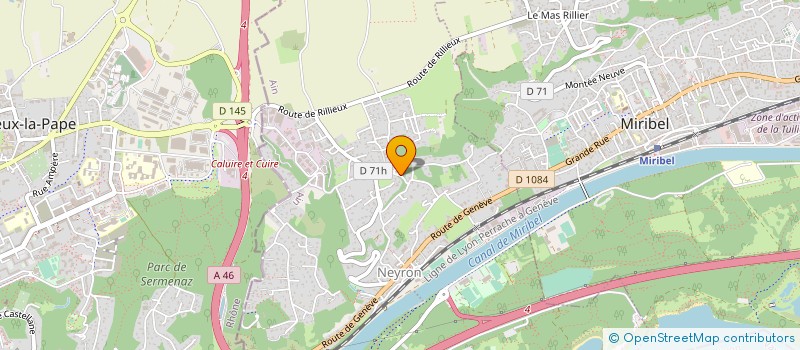 localisation de l'entreprise MADAME PASCALE JOLY  NEYRON