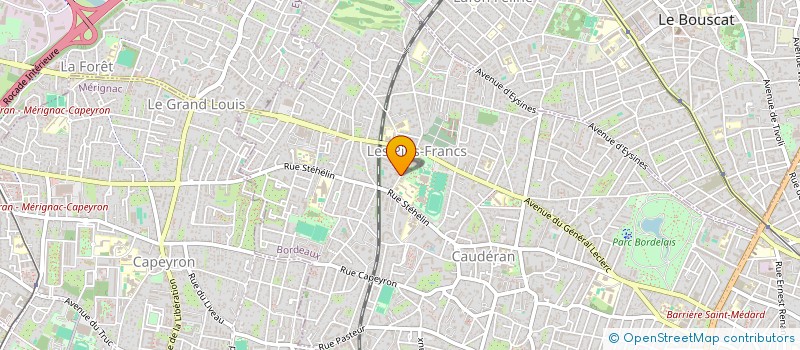 localisation de l'entreprise MADAME PASCALE JOMAIN  BORDEAUX