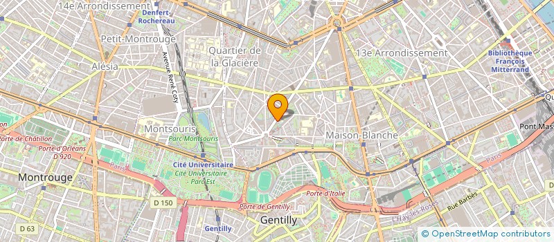 localisation de l'entreprise MADAME PASCALE JOSSE  PARIS