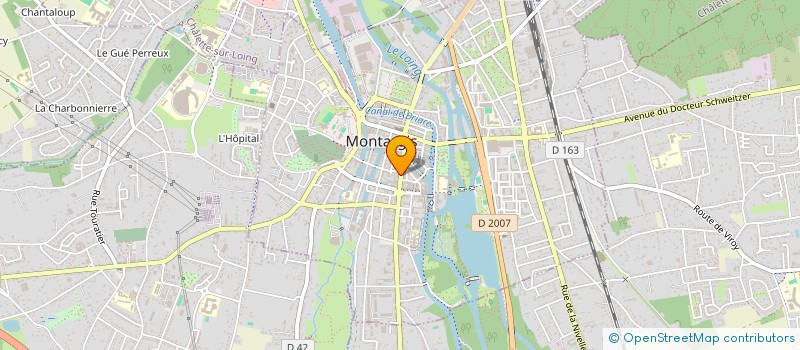 localisation de l'entreprise MADAME PASCALE JOSSERAND  MONTARGIS