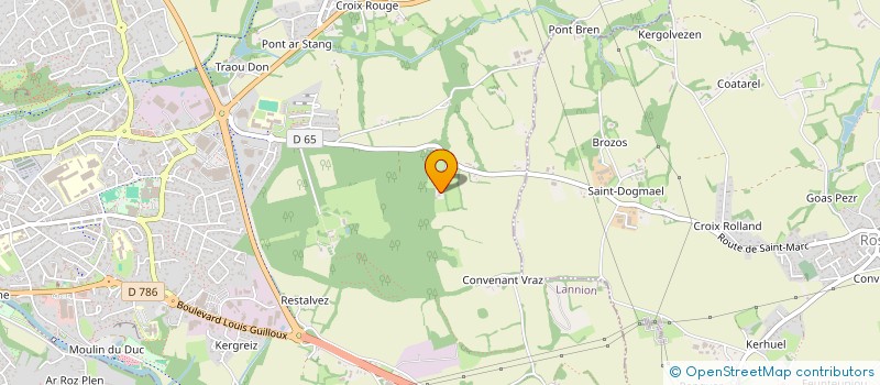 localisation de l'entreprise MADAME PASCALE KERAMBRUN  PLOUMILLIAU