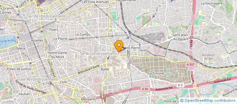localisation de l'entreprise MADAME PASCALE KUHDORF à MARSEILLE