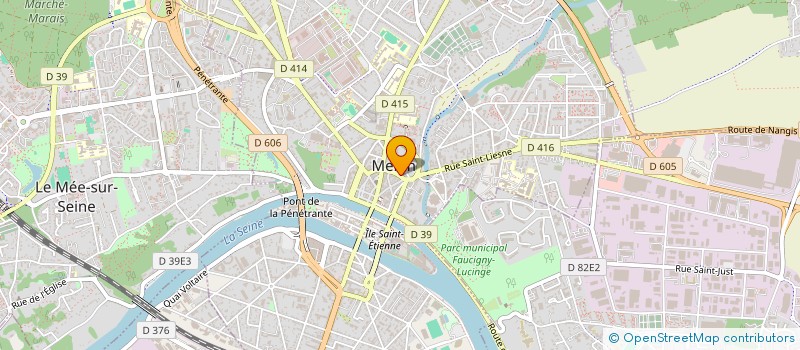 localisation de l'entreprise MADAME PASCALE LACHAUD à MELUN