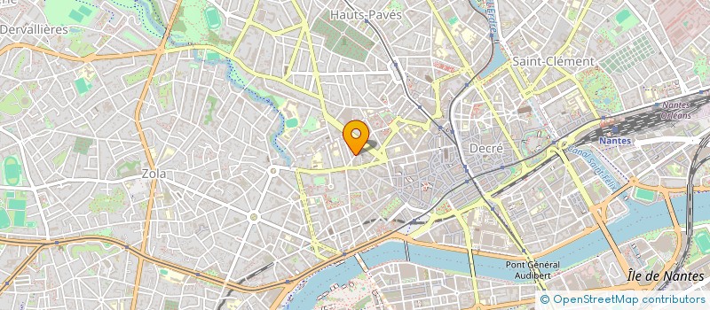 localisation de l'entreprise MADAME PASCALE LACROIX à NANTES