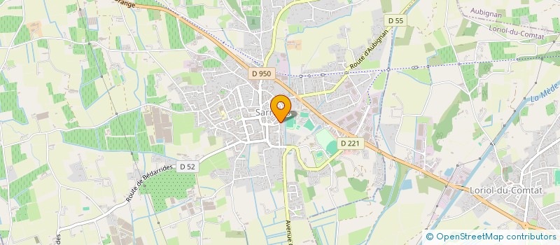 localisation de l'entreprise MADAME PASCALE LACROIX  SARRIANS