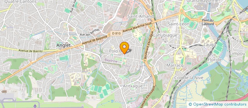 localisation de l'entreprise MADAME PASCALE LAFARGUE à BAYONNE