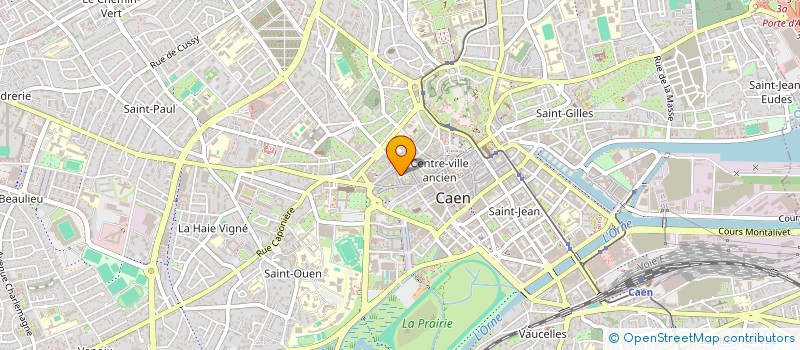 localisation de l'entreprise MADAME PASCALE LAGOUTTE à CAEN