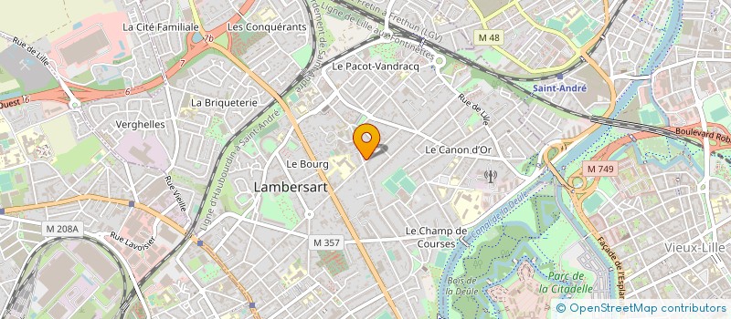 localisation de l'entreprise MADAME PASCALE LAHOUSTE à LAMBERSART