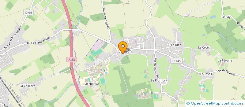 localisation de l'entreprise MADAME PASCALE LALICHE  GENECH