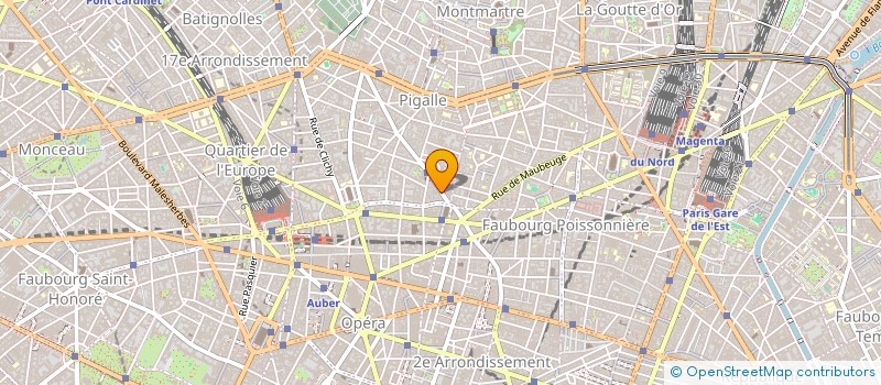 localisation de l'entreprise MADAME PASCALE LALY à PARIS