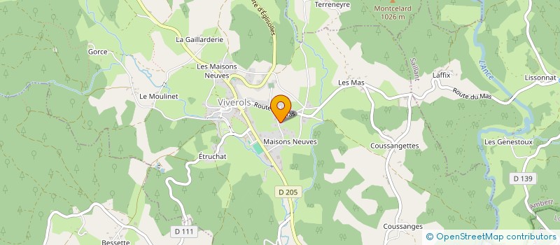 localisation de l'entreprise MADAME PASCALE LAMARTINE  VIVEROLS