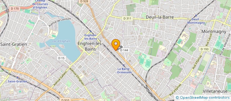 localisation de l'entreprise MADAME PASCALE LANGEVIN à DEUIL-LA-BARRE