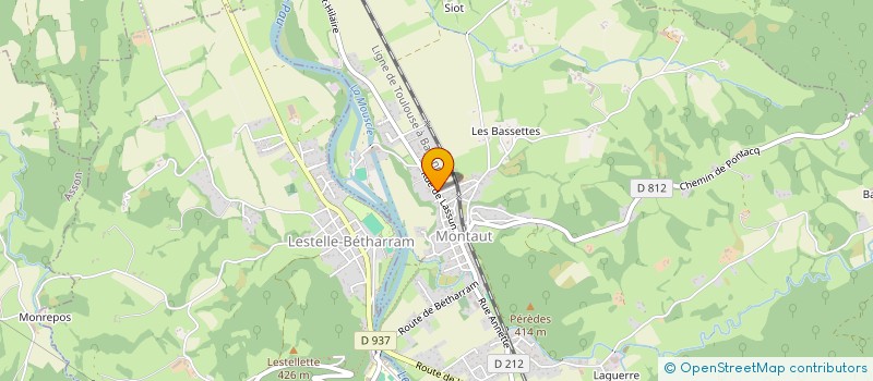 localisation de l'entreprise MADAME PASCALE LANSALOT  MONTAUT