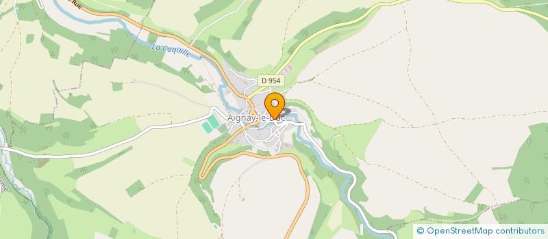 localisation de l'entreprise MADAME PASCALE LAPOPIN à AIGNAY-LE-DUC