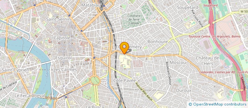 localisation de l'entreprise MADAME PASCALE LAREYNIE à TOULOUSE