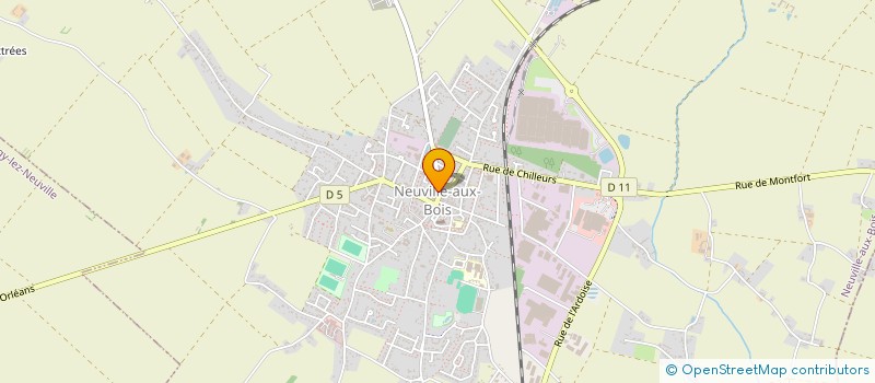 localisation de l'entreprise MADAME PASCALE LAURENCEAU à NEUVILLE-AUX-BOIS