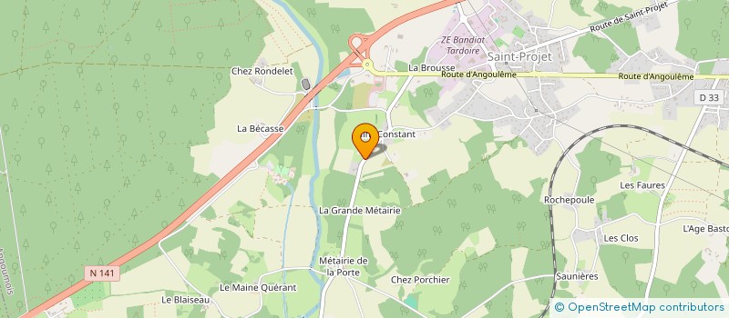 localisation de l'entreprise MADAME PASCALE LAVOIX  LA ROCHEFOUCAULD-EN-ANGOUMOIS