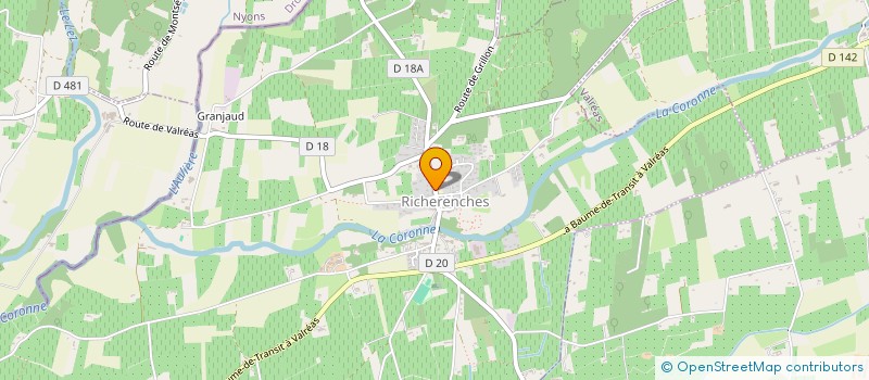 localisation de l'entreprise MADAME PASCALE LE MOUELLIC  RICHERENCHES