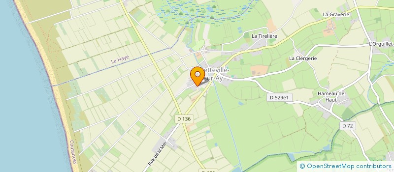 localisation de l'entreprise MADAME PASCALE LEBREUILLY  BRETTEVILLE-SUR-AY