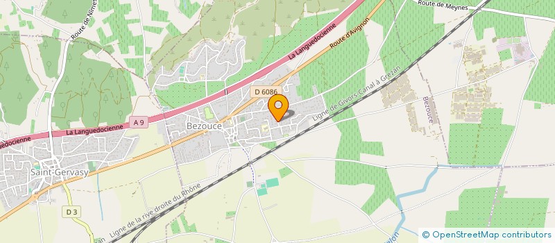 localisation de l'entreprise MADAME PASCALE LECLERCQ  BEZOUCE