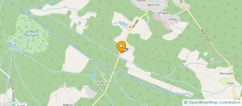 localisation de l'entreprise MADAME PASCALE LECUSSAN  SAINT-JULIEN-EN-BORN