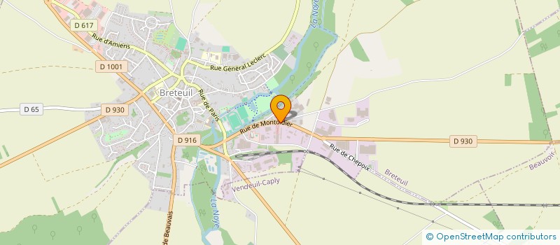 localisation de l'entreprise MADAME PASCALE LEDRU  BACOUEL