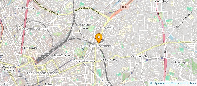 localisation de l'entreprise MADAME PASCALE LEGER à MARSEILLE
