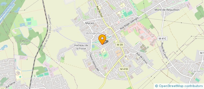 localisation de l'entreprise MADAME PASCALE LEMESRE  ANNULLIN