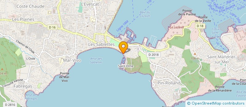 localisation de l'entreprise MADAME PASCALE LESCURE  LA SEYNE-SUR-MER