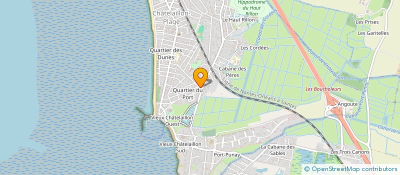 localisation de l'entreprise MADAME PASCALE LEVASSEUR à CHATELAILLON-PLAGE