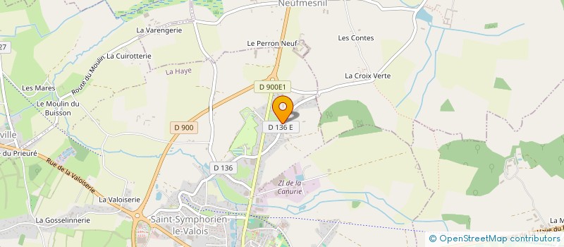 localisation de l'entreprise MADAME PASCALE LEVAVASSEUR à LA HAYE