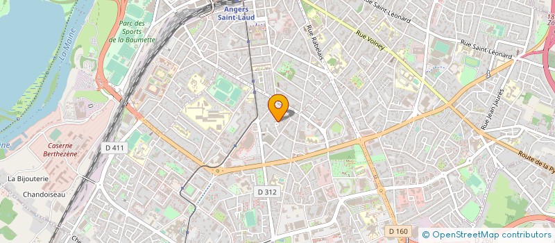 localisation de l'entreprise MADAME PASCALE LEVREY  ANGERS