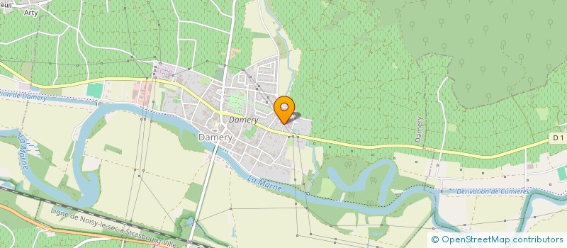 localisation de l'entreprise MADAME PASCALE LHOPITAL  DAMERY