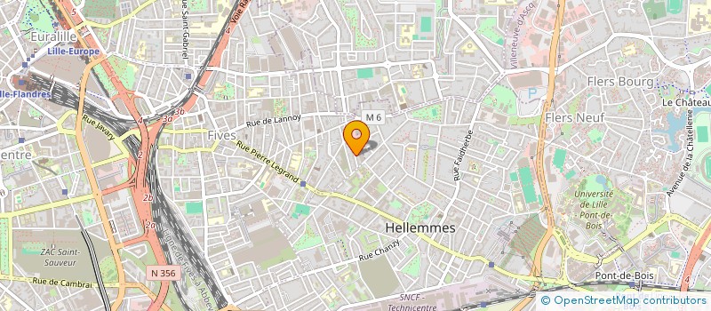 localisation de l'entreprise MADAME PASCALE LOOTEN à LILLE