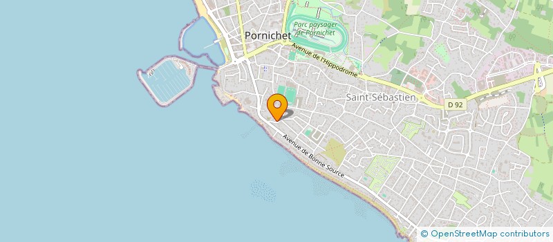 localisation de l'entreprise MADAME PASCALE LORIAUX  GUERANDE