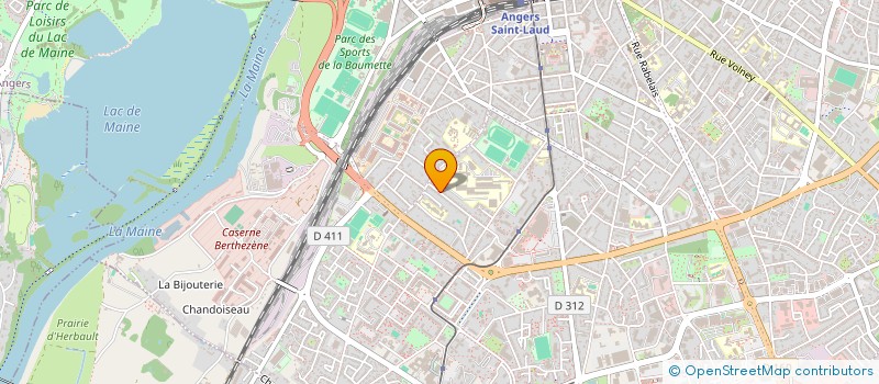 localisation de l'entreprise MADAME PASCALE MACE à ANGERS