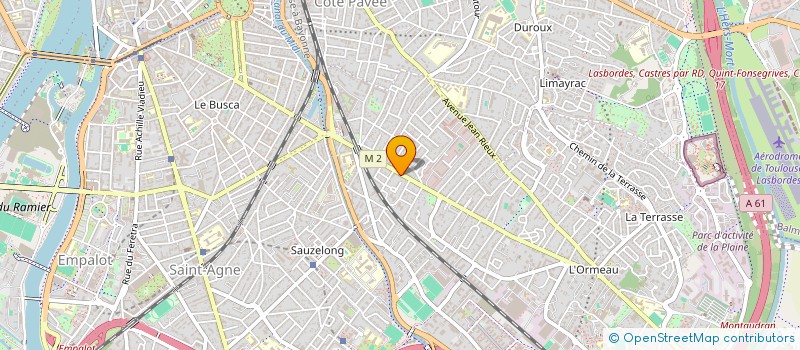 localisation de l'entreprise MADAME PASCALE MAILHOS  TOULOUSE