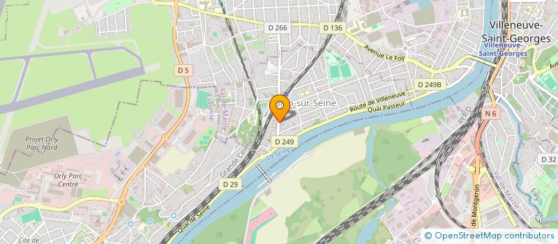 localisation de l'entreprise MADAME PASCALE MAILLARD  ABLON-SUR-SEINE