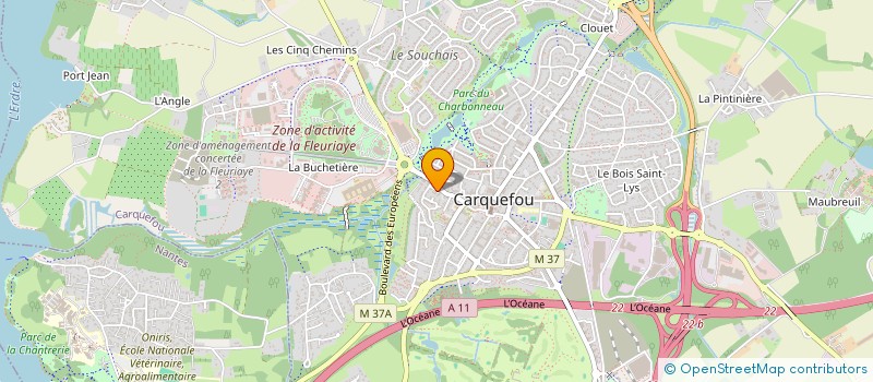 localisation de l'entreprise MADAME PASCALE MALCUIT à CARQUEFOU