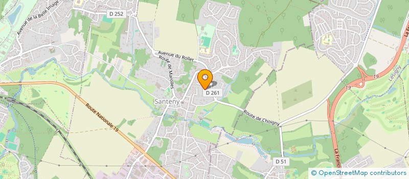 localisation de l'entreprise MADAME PASCALE MALIVET  SANTENY