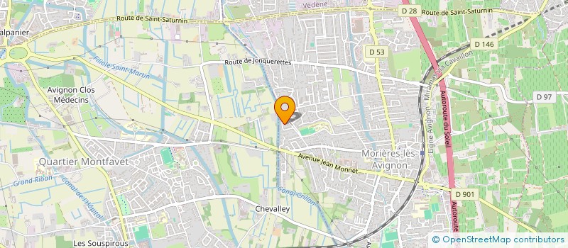 localisation de l'entreprise MADAME PASCALE MALTAGLIATI à MORIERES-LES-AVIGNON