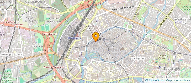 localisation de l'entreprise MADAME PASCALE MANDRET à STRASBOURG