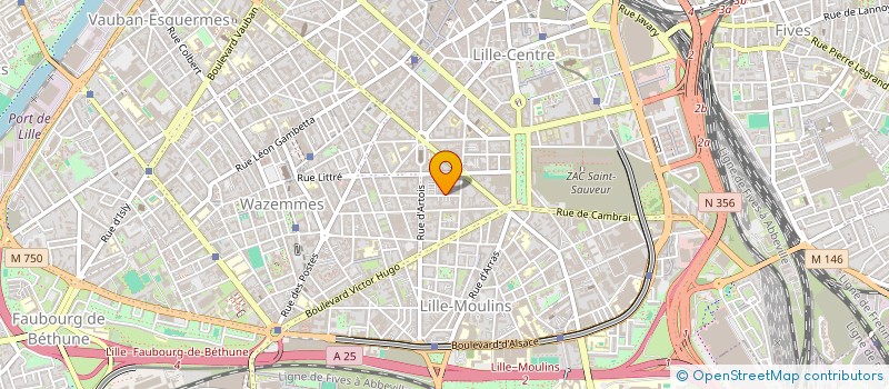 localisation de l'entreprise MADAME PASCALE MANIEZ à LILLE