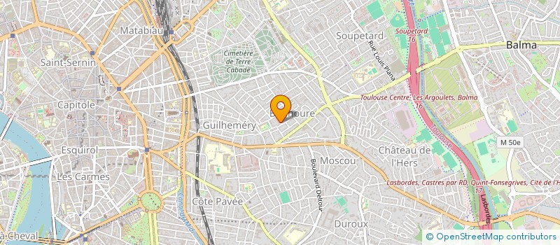 localisation de l'entreprise MADAME PASCALE MANUELLO à TOULOUSE