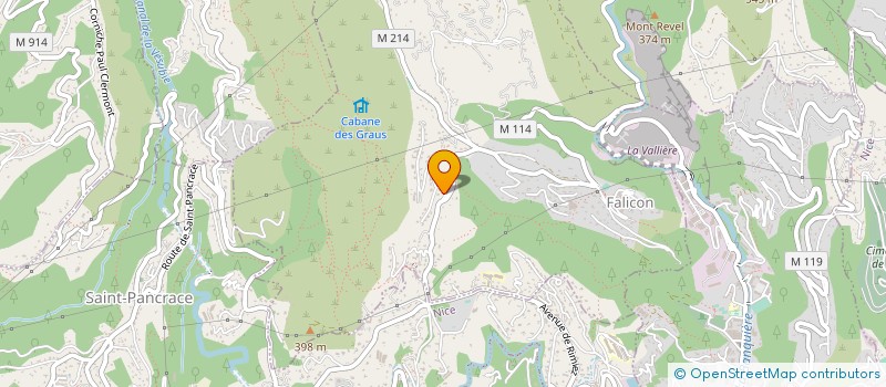 localisation de l'entreprise MADAME PASCALE MARADJI  FALICON